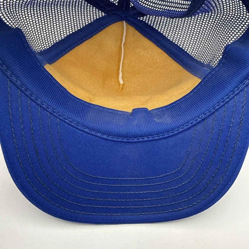 Vintage Fly With RAPCO SnapBack Baseball Cap Blue Trucker Hat